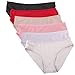 Women Seamless Comfort Covered Waistband Cotton Bikini Panty Assorted US 5-9