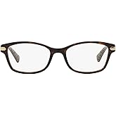 COACH Women's HC6065 Rectangular Prescription Eyewear Frames