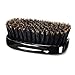 Torino Pro Wave Brush #1450 - By Brush King - Medium, 13 Row Square Palm/Military 360 Waves Brush