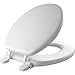 MAYFAIR 66TT 000 Economy Wood Toilet Seat, ROUND,  White primary