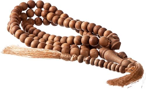 Sandalwood Prayer Beads Islam Masbaha 99 Natural 8mm Wood