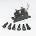 kipa Winch Solenoid Relay 12V 250A for ATV UTV SUV Jeep Trailer Hydraulic Pump Lift Jack Replace OEM Part # 63070 62135 74900 2875714 70715 with Waterproof Caps and Instruction Manual