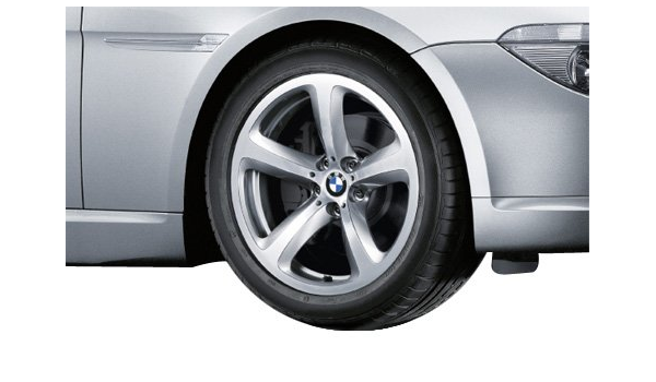 Original BMW aluminio Llanta 6 E63 E64 LCI Estrella radios ...