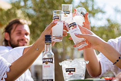 Ouzo Pilavas Nektar 6x 0,7l 38% Vol. | Milder Ouzo aus Patras | + 20ml Jassas Olivenöl – Bild 3