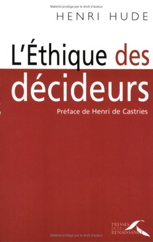 L' éthique des décideurs