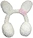 N'Ice Caps Girls Velboa Poodle Fleece Bunny Ear Muffs