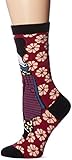 Stance Women's Rihanna Geisha Tomboy Crew Sock, Pink, One Size
