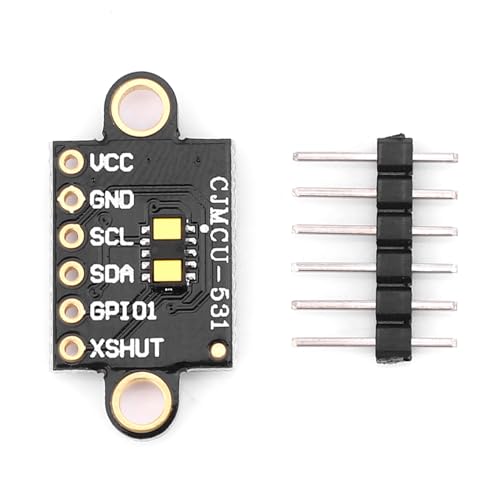 ViaGasaFamido VL53L1X laser ranging sensor time-of-flight sensor 4m range proximity detection gesture sensing