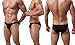 YKC Men Briefs Low Rise Ice Silk Sexy Bikinis Seamless Underwear