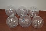 6 Pcs Clear Colorless Reproduction Glass Float Fishing Buoy Ball 3