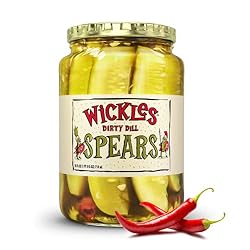 Wickles Pickles Dirty Dill Spears (6 Pack) - Hot