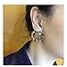 tianshiya Women's Fashion Earrings Large Size Y/S Letter Drop Earrings Metal Gold or Silver (GG Stud)