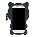 iPhone 6s Plus Case, MC Fashion 3D Lucky Fortune Cat Kitty with Cute Bow Tie Silicone Rubber Phone Case Cover for Apple iPhone 6s Plus (2015) and iPhone 6 Plus (2014) (Black)