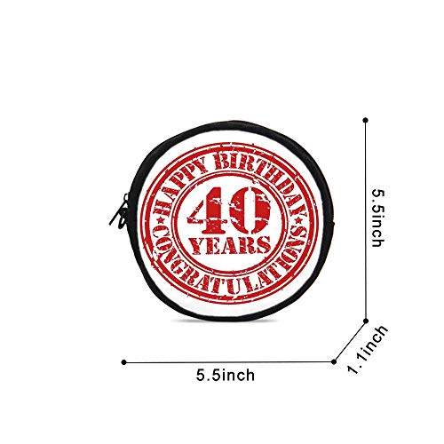 2 Birthday+Decorations+Durable+Round+Coin