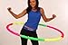 Exercise Hula Hoop: Wavy Hoop 1B - 1.0 lb Small, for Children use. Four neon Colors.