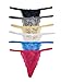 Vision Underwear 6-Pack Sexy Floral Lace G-String Thong Panties (X-Large)