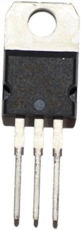 ST Micro L7805CV Standard Regulator 5 Volt 1.5 Amp 3 Pin 3+ Tab TO-220 Tube, 10.4 mm L x 9.15 mm H x 4.6 mm W (Pack of 10)