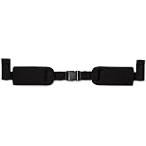 GORUCK Padded Hip Belt for Rucking Backpacks, Adjustable, Black | Fits Side MOLLE Webbing on GR1, GR2 and Rucker, Added Comfort and Stability for Long Rucks and Heavy Lifting