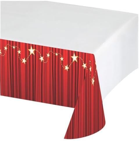Creative Party Hollywood Lights Plastic Party Tablecover