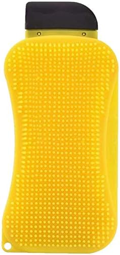3 in 1 Silicone Sponge Dishwashing Household Kitchen Multi-Function with Soap Dispenser Scraper Cleaning Brush