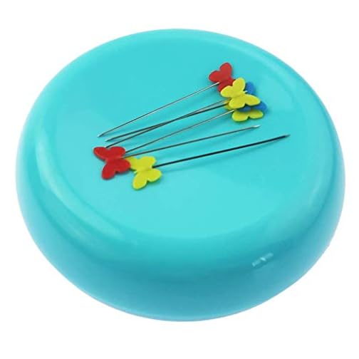 Round Pin Cushion Sewing Pin Holder Pin Caddy Storage Case