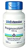 Life Extension Pregnenolone 100 Mg Capsule, 100-Count 3 pack