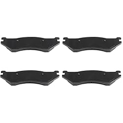 cciyu D966 Front Semi-Metallic Disc Brake Pads Kit