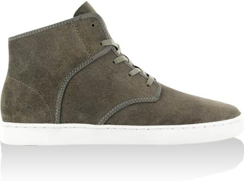 KR3W Men's Grant Mid (grey oiled suede)-9.0