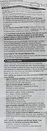 Nurofen Ibuprofen Lysine Caplets 342mg 12 Count Migraine Pain Relief view 4