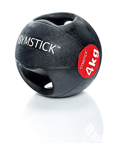 Gym Stick - Balón Medicinal con Asas, diámetro de 25 cm, 4 kg ...