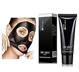 PILATEN blackhead remover,Tearing style Deep Cleansing purifying peel off the Black head,acne treatment,black mud face mask 60g with Specially Designed Facial Scrubber