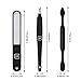 Nail Clippers Manicure Set for Fingernail & Toenail Stainless Steel Heavy Duty Nail Kit Grooming for Men Pedicure Tool Trimmer, opove X3 Black