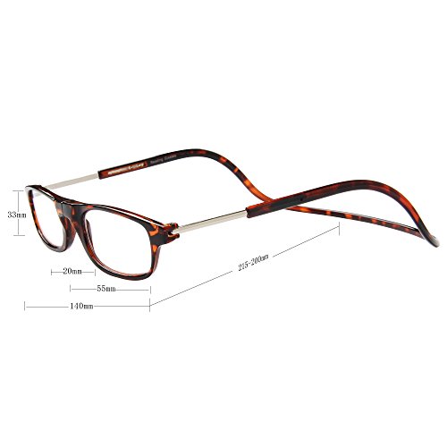 LianSan Reading Glasses Adjustable Front Connect Ready Reader