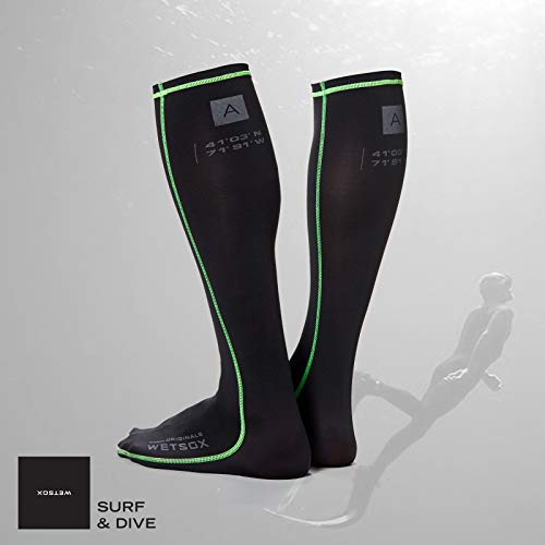 WETSOX Originals Split Toe- The Only Wetsuit / Water Sock Accessory Designed to Reduce Friction, Insulate and Prevent Chafing (Medium)