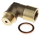 1 x Oxygen Sensor Extender O2 90 Degree Angled Bung Extension Spacer M18 1.5