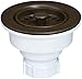 BLANCO, Café Brown 441094 SILGRANIT-Matched Kitchen Drain Basket Strainer, 3.5