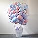 100 Pack 12 Inch 2.8g Thicken Macaron Color Balloons,Pastel Latex Balloon,for Birthday,Baby Shower,Wedding,Engagement,Christmas,Graduation,Picnic or Party Decorations,Garland,Arch Kit