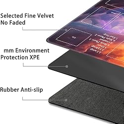 SOTWONSO Board Game TCG Playmat Table Mats Games