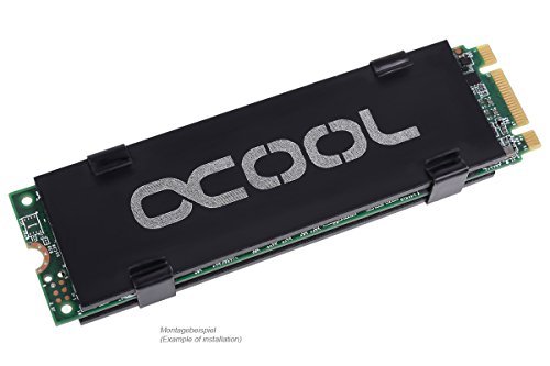 Alphacool HDX - M.2 SSD M01 - 80mm - Black