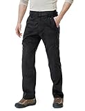 CQR Men's Tactical Pants, Water Repellent Ripstop