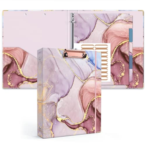 Ospelelf 3 Ring Binder 1 Inch, Cute Binder for