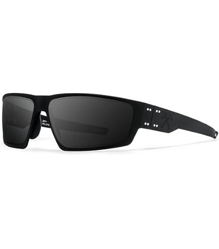 Amazon.com: Gatorz Magnum Sunglasses, Black Cerakote, Black Logo