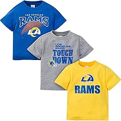 Gerber Unisex Baby NFL 3 Pack Short Sleeve Fan Tee