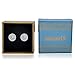 Jewelry Round Shape Halo Stud Earrings for Women