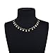Monily Layer Lucky Star Choker Necklace Pendant Disc Chain Heart For Woman Jewellery