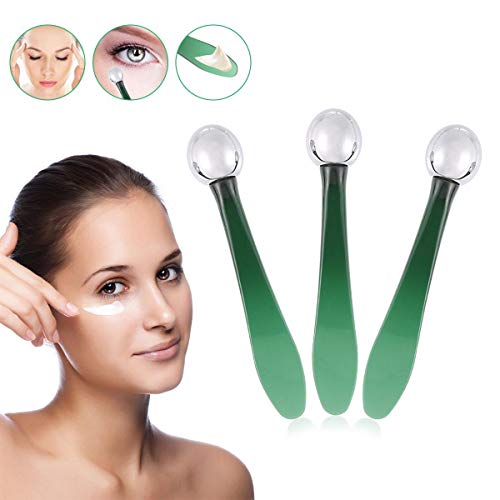 Eye Cream Massage Sticks, LEEGOAL Eye Massage Roller Wrinkle Remove Eye Massage Tool for Anti-Aging, Anti-Wrinkle, Reduce Eyes Puffiness, Dark Circles