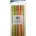 Neon-Colored Super Flexible Straws, 80 Count