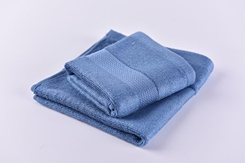Right Purpose Bamboo Hand Towel, Set of 2, Blue
