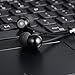 Wired Headphones, in-Ear Earphones Earbuds, Noise Cancelling Sweatproof Sports Metal Earphones, Stereo Sound Bass Built-in Mic Android Smartphones, 6s/6/5s/SE, Galaxy,Tablets, MP3 Players (Black)thumb 4