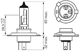 Bosch H4 (472) Plus 90 Headlight Bulbs 12V 60/55W P43t – Pack of 2 view 4
